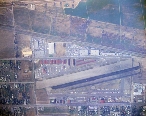 Hughes Aircraft, Fullerton, looking north