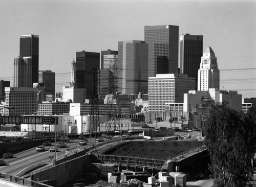 Civic Center and downtown skyline