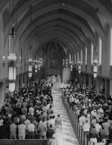 Dedication of Chapel of the Sacred Heart, Loyola University