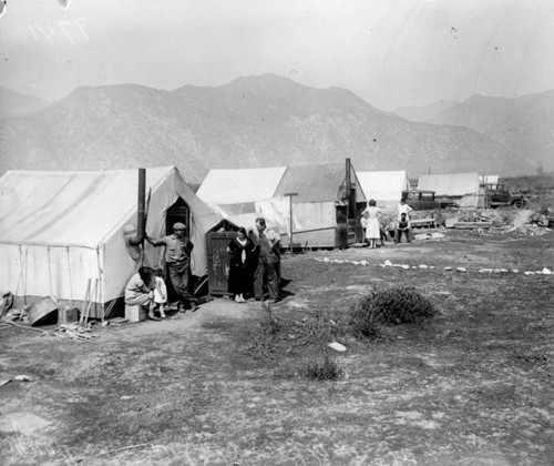 San Gabriel Canyon squatters