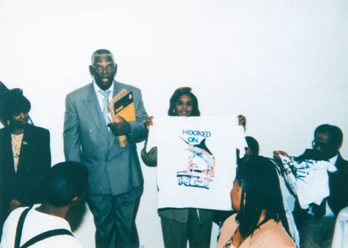 Breakfast for Governor-General of Belize Colville Young