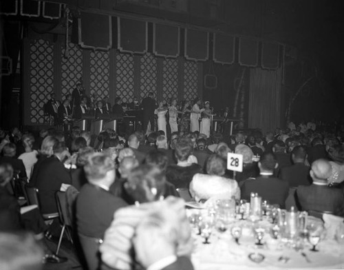 Mr. and Mrs. American Citizen of the Year award at the Cocoanut Grove nightclub