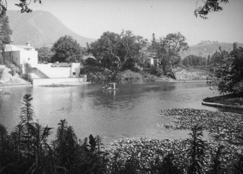 Rowboat on Toluca Lake