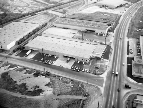 Garfield Avenue and Flotilla Street, Central Manufacturing District, looking southeast