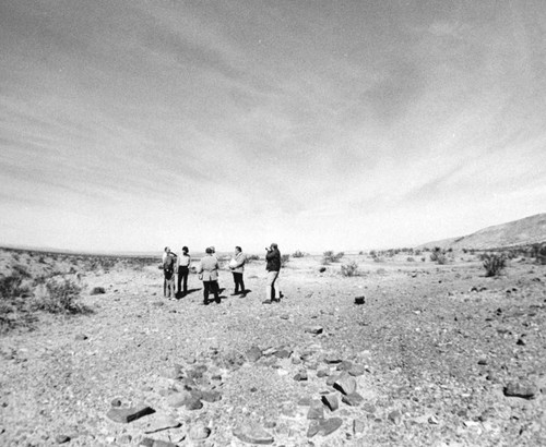 Sleeping circle in the middle of Stoddard Valley