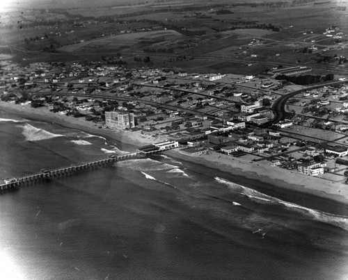 Aerial view, Hermosa Beach