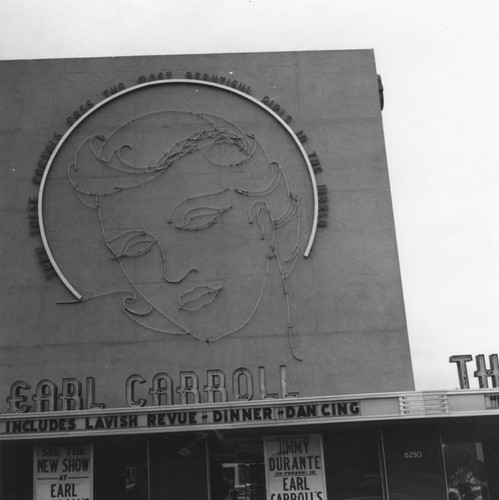 Earl Carroll Theatre, exterior view 3