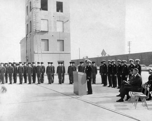 N. H. School graduates 46 firemen