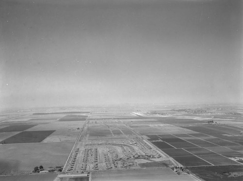 Eastgate housing tract, Knott St. and Champan Ave., looking west