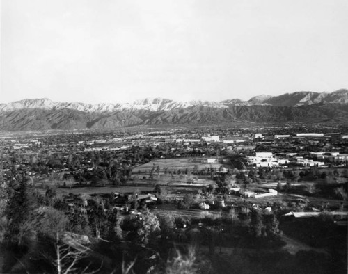 West Covina aerial view