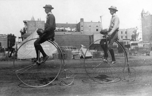 Biking across town