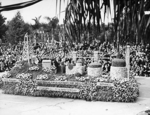 1939 Tournament of Roses Parade float