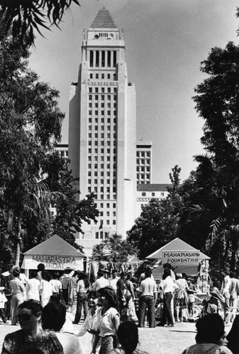 Celebrating India's Independence Day in downtown Los Angeles