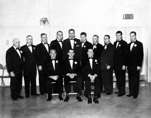 North Hollywood Masonic officers