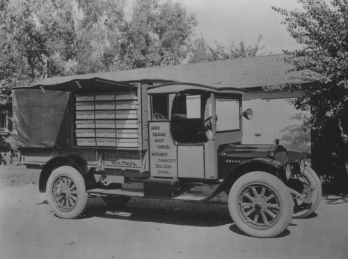 Holly Poultry Ranch truck