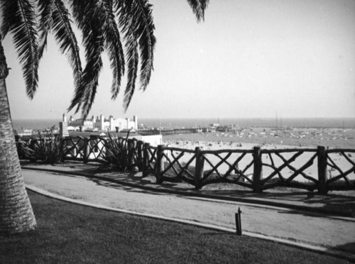 Santa Monica Pier from Palisades Park