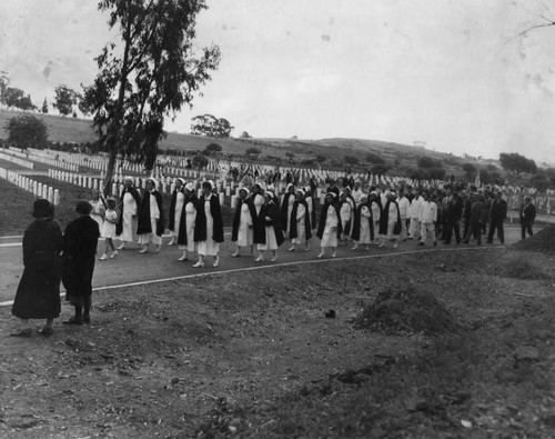 Veterans Cemetery, Sawtelle