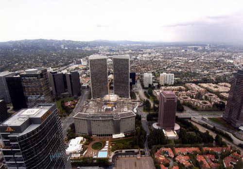 Century City, looking northeast