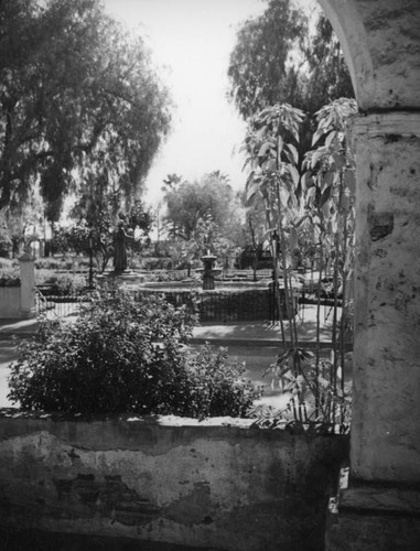 View of Brand Park from San Fernando Mission