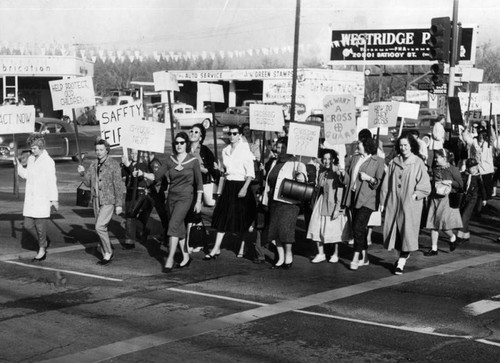 Valley mothers march for traffic safety