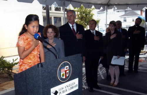 Opening, Pico Union Branch Library