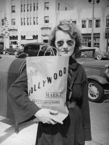 Ethel after visit to Hollywood Market