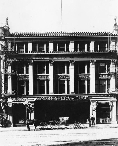 Exterior, Mason Opera House