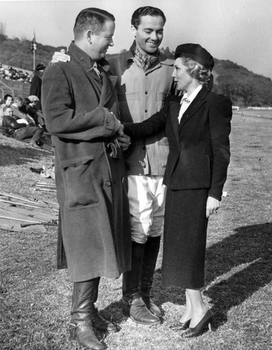 Mary Pickford at country club