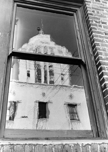 Reflection of Van Nuys City Hall