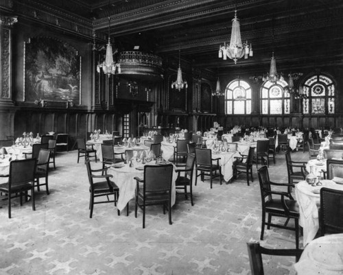 Dining room, Alexandria Hotel