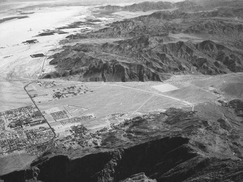 North Palm Springs, looking south