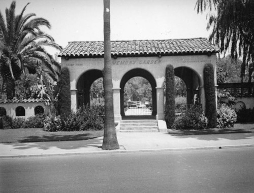 Brand Park entrance, Mission Hills