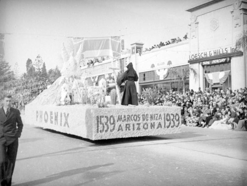 Phoenix float at the 1939 Rose Parade