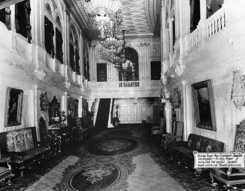 Orpheum Theater grand foyer