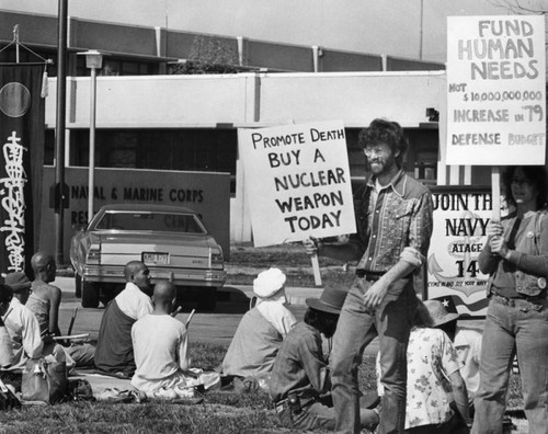 Anti-nuke protest