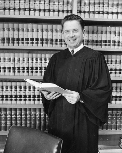 Muncipal Judge Raymond R. Roberts of Van Nuys