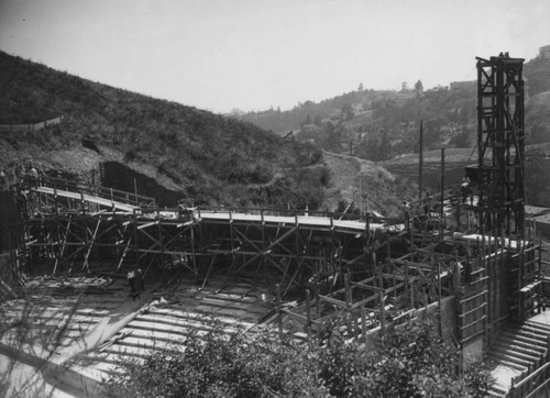 Pilgrimage Theatre, under construction