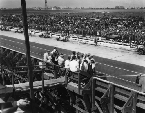 Parked along the track at Culver City Speedway, view 65