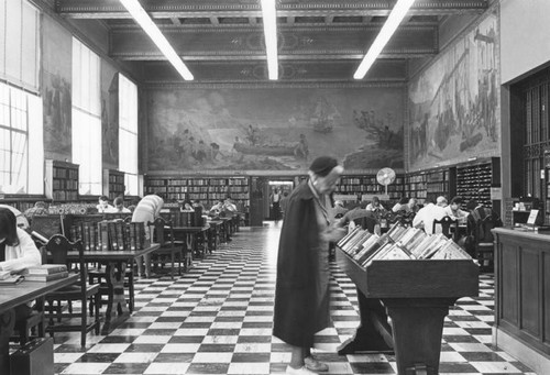 Interior view of History Department