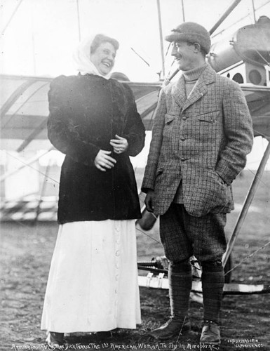 Paulhan and Mrs. Dick Ferris