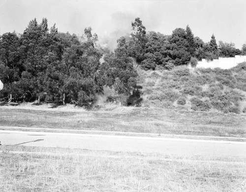 Fire in the Santa Monica Mountains