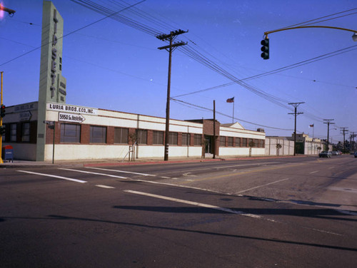 Lipsett Steel, Vernon, looking southeast