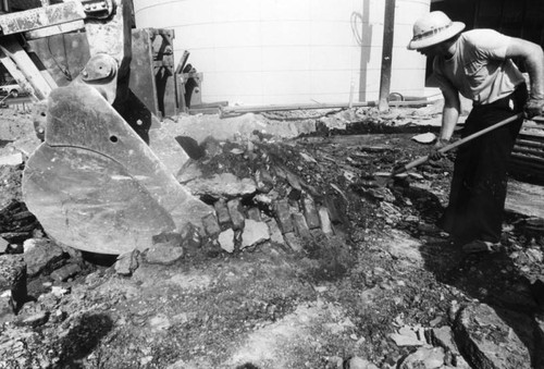 Vintage bricks preserved for Heritage Square