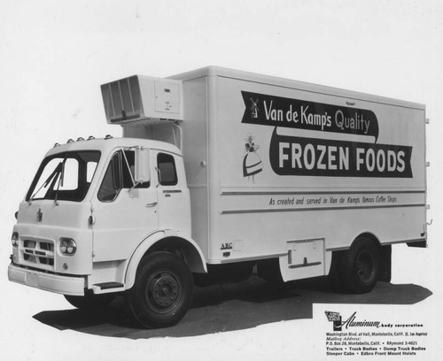 Van de Kamp's frozen food truck