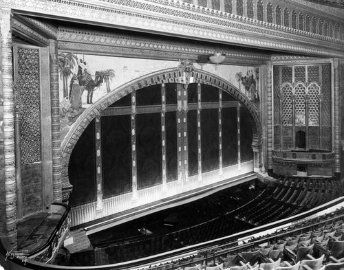 Stage at the Shrine Auditorium