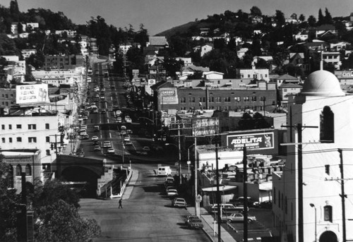 Sunset Boulevard in Echo Park