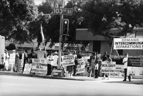 Watts protest