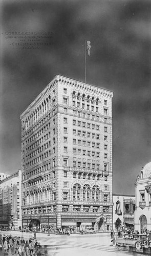 Proposed commercial building at 11th and Broadway