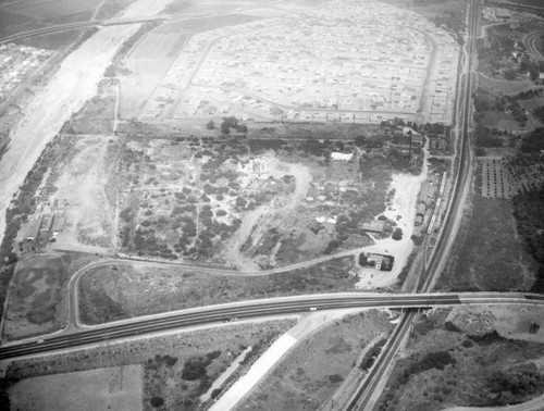 Beverly Boulevard, Pico Rivera, looking north