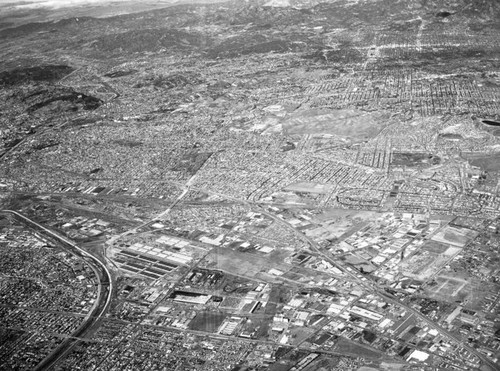 Los Angeles Basin, aerial view